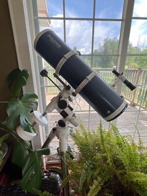 Celestron omni XLT 150, condition nearly unused. Same spot since purchased. 