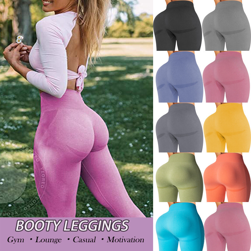 Leggings Deportivos Leggings Push-up Anticelulíticos Para Mujer Ideales Para Yoga 577631