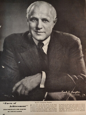 1950 Original Esquire Art Portrait Photograph by Yousef Karsh Karl T ...