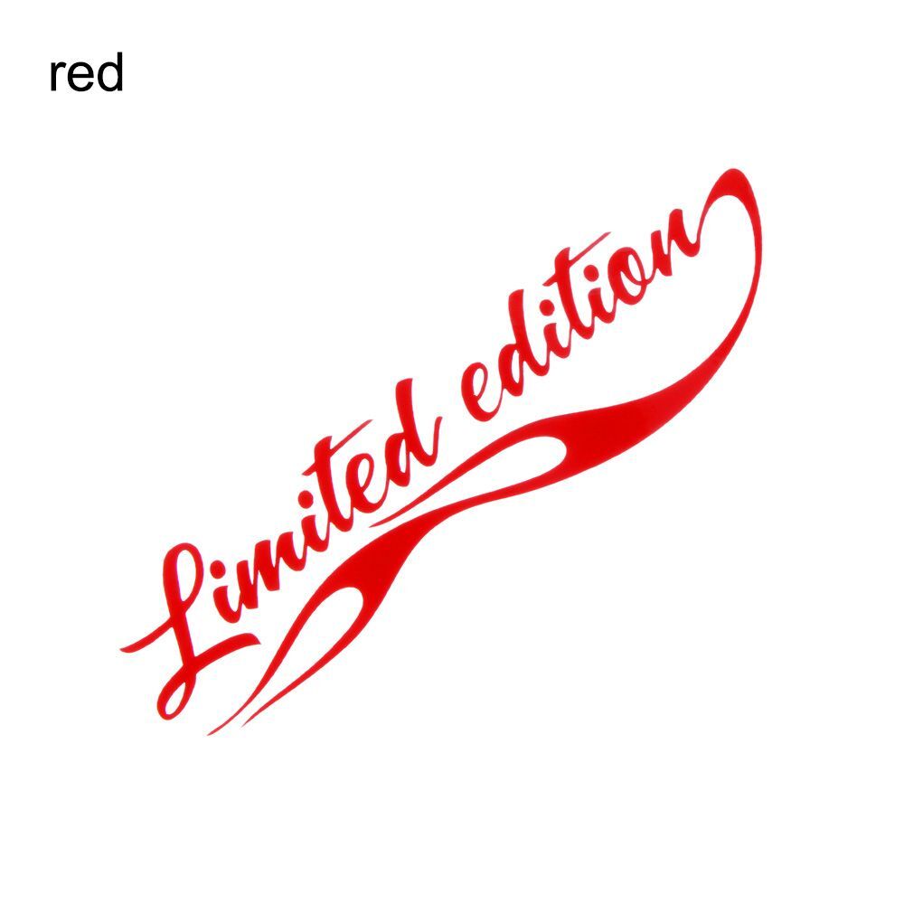 Black/White/Red/Yellow/Blue Decal Limited Edition Badge Car Sticker eBay