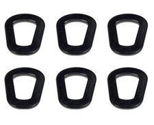6 PACK WAVIAN / NATO JERRY CAN REPLACEMENT GASKETS FOR 5L 10L 20L CANS SPOUTS