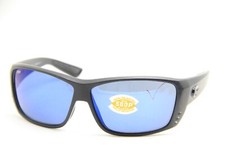 NEW COSTA DEL MAR CAT CAY 06S9024 902405 AT01 BLACK AUTHENTIC SUNGLASSES 61-10