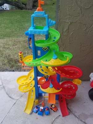 fisher price race track tower