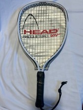 Head Raquetball Racket Tournament Super-Mid, White, Small Grip Size, With Case.