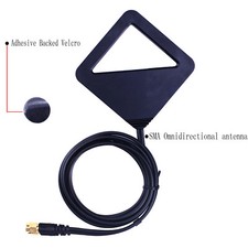 SMA External Antenna for Dual Band WiFi 2.4/5GHz with 1.2M PC Cable Extension