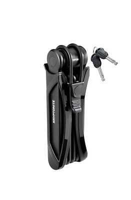 Kryptonite Folding Lock 2' 9'' Bike Lock with Level 3 Security Includes 2 Keys