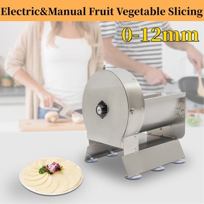 Multi-Function Slicer Cutting Machine Electric&Manual Fruit and Vegetable Cutter
