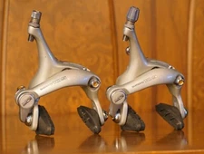 Vintage Shimano 105 Brake Caliper Set BR-1055 Dual Pivot Sidepull Brakes Bike