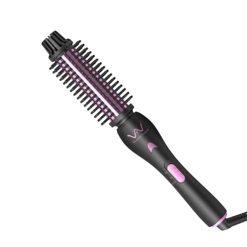 2IN1 Hair Brush Iron Professional Hair Curling Iron&Hair Curler Brush Ceramic...