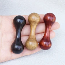 EDC Solid Sandalwood Begleri Unzip Toys Knucklebone Turn Bone Finger Dumbbell