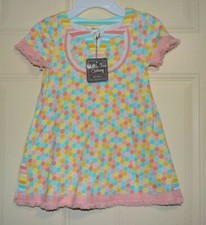 Matilda Jane Dots on Dots Swim Cover Up Girls Sz 4 NWT