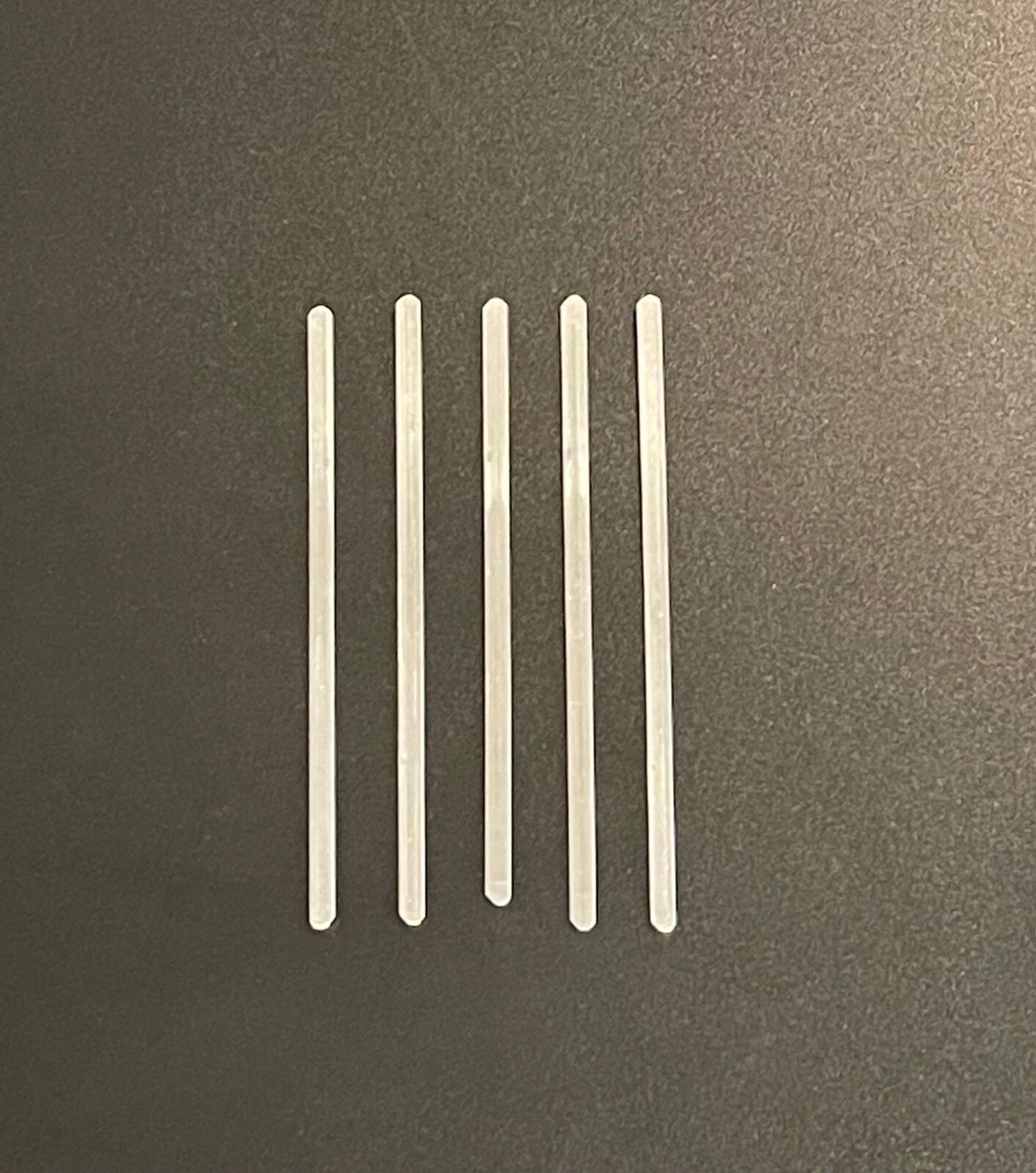 4MM FLAT WIRE ALUMINUM CUT PC (10CM) for Mask Nose Bridge Strips Flexible