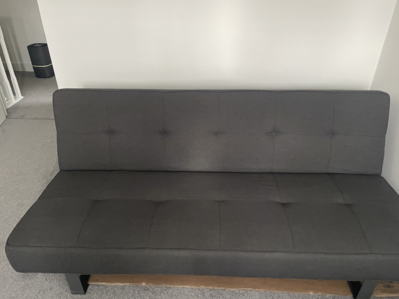 John Lewis Folding Sofa Bed Grey Fabric, Used Collection Only eBay