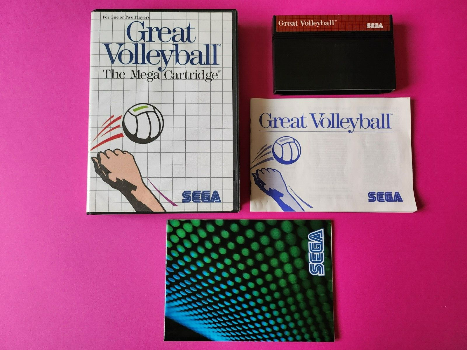 GREAT VOLLEYBALL / jeu SEGA Master System / 1987