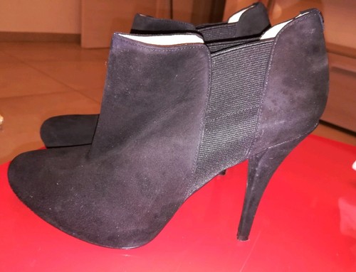 Stivaletto donna|GUESS FLKIY4-LEA10 pelle nero tacco acciaio|Spedizione  gratuita|Shop online|Shoe Center