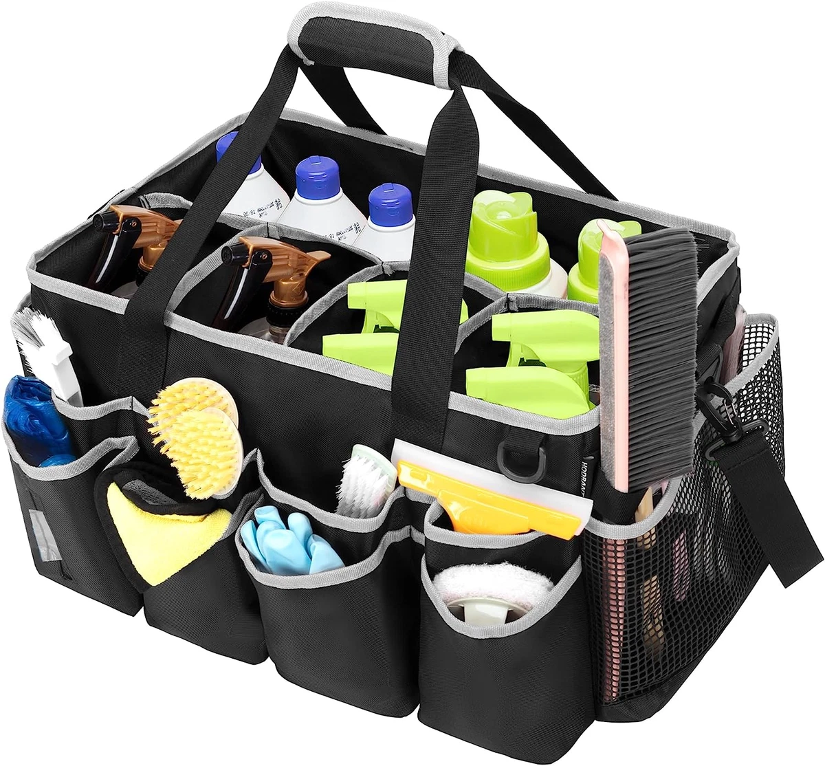 Extra-Large Wearable Cleaning Caddy, Cleaning Organizer Bag for Cleaning  Product