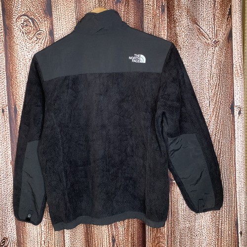 The North Face Black Full Zip Fleece Polartec Recycled Girl’s Large 14/16 - Picture 2 of 3