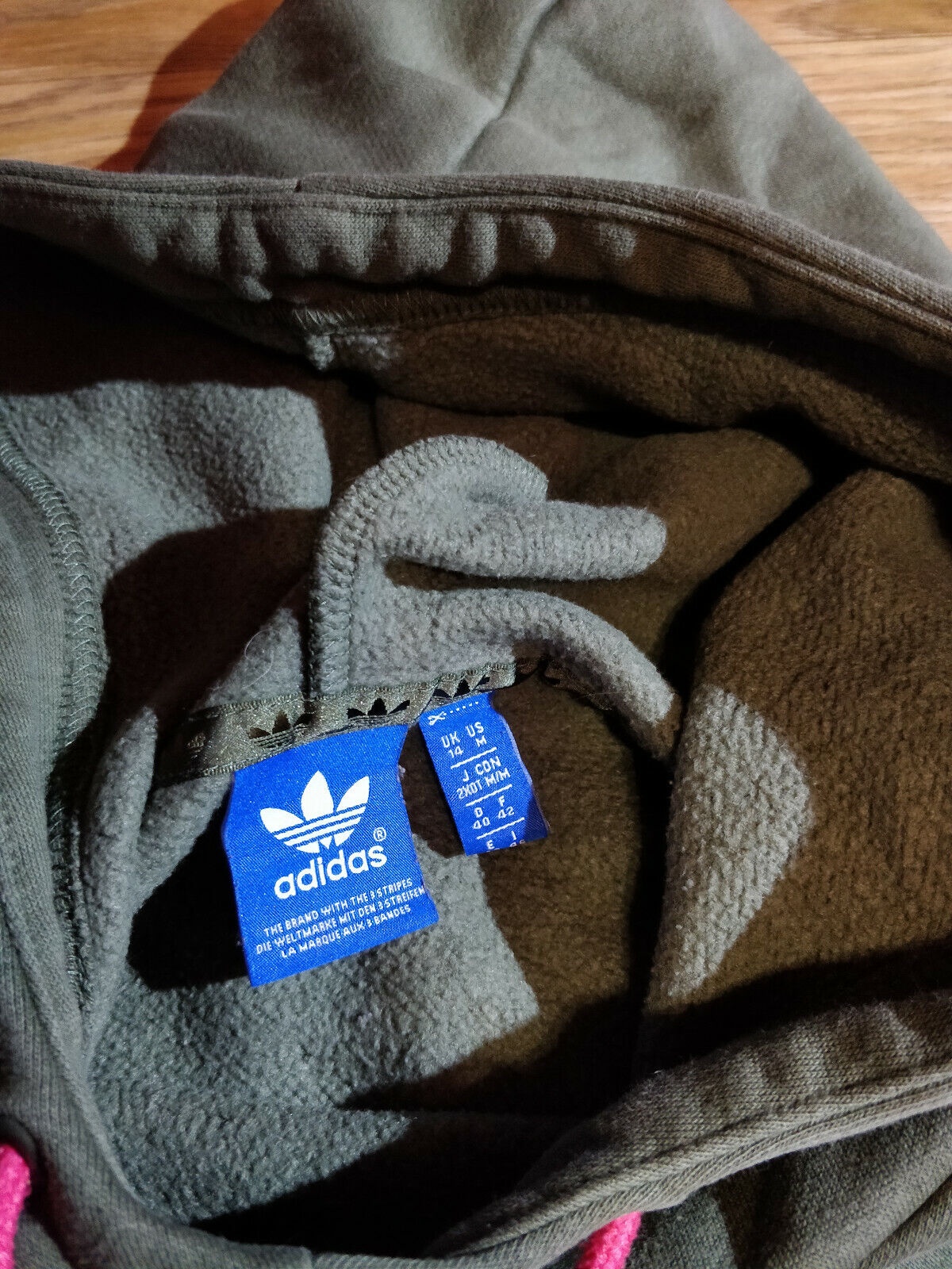 Adidas Originals Womens Hoodie Tracksuit Top Jack… - image 5