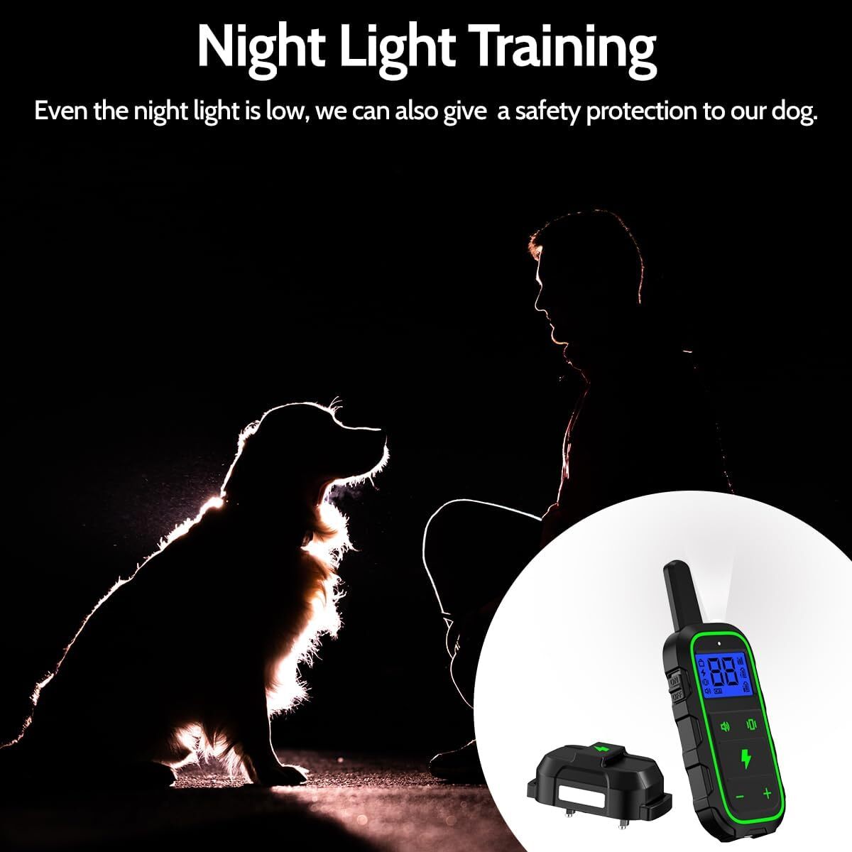 Sport Dog Shock Collar Dog Training Collars Waterproof Remote Shock