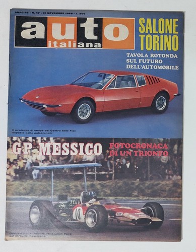 50554 Italienisches Auto a. 49 Nr 47 1968 - GP Mexiko - Graham Hill - Lotus - Ford