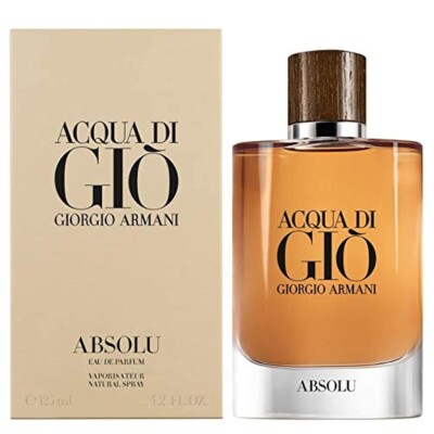 Armani Acqua di Gio Absolu 125ml / 4.2 oz EDP Spray Men Rare