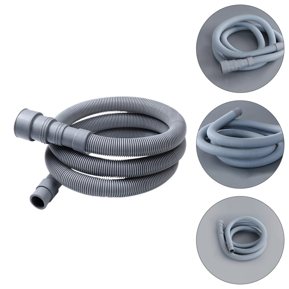 Expandable Garden Hose Washing Machine Drain Adapter Outlet Pipe Extension