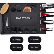 Magnetic Barber Mat, Barber Mats for Clippers, Barbershop Salon Mat for