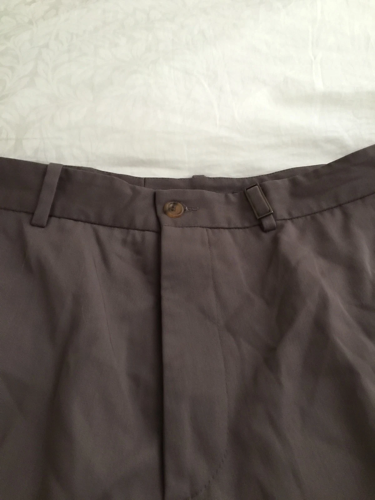 Pantaloni abito uomo beige lana Versace US 32 IT 48 ottime condizioni