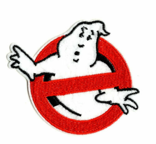 GHOSTBUSTERS NAME TAG Iron on Patch Embroidered Badge Spengler Stantz ...