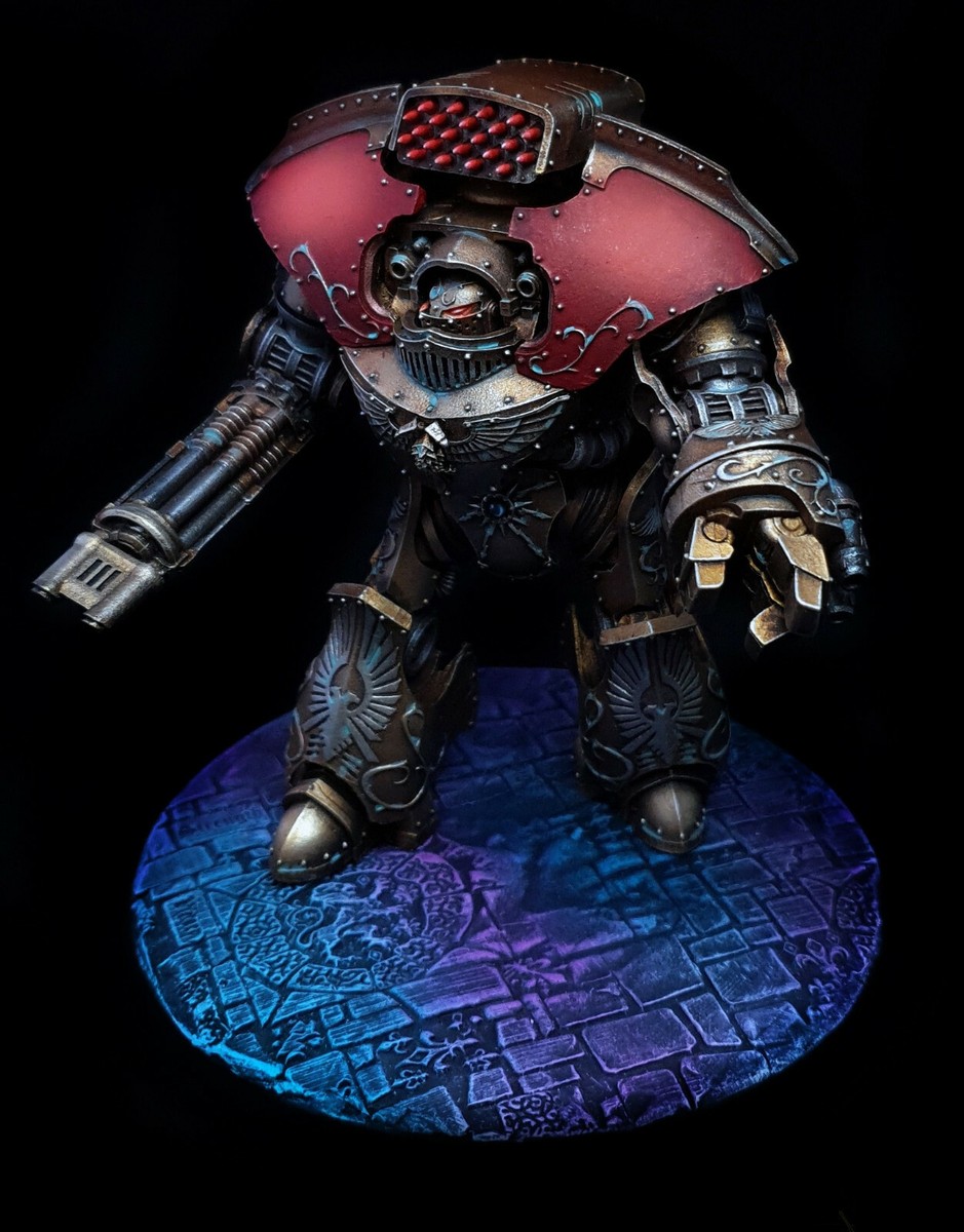 Legio Custodes Telemon Heavy Dreadnought Superbly Painted