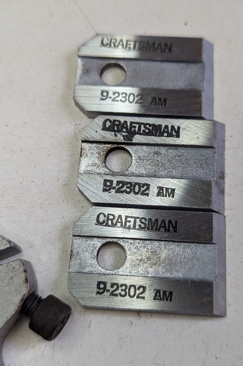 Vintage USA Sears Craftsman 93214 Molding Cutter w/4 sets of blades eBay