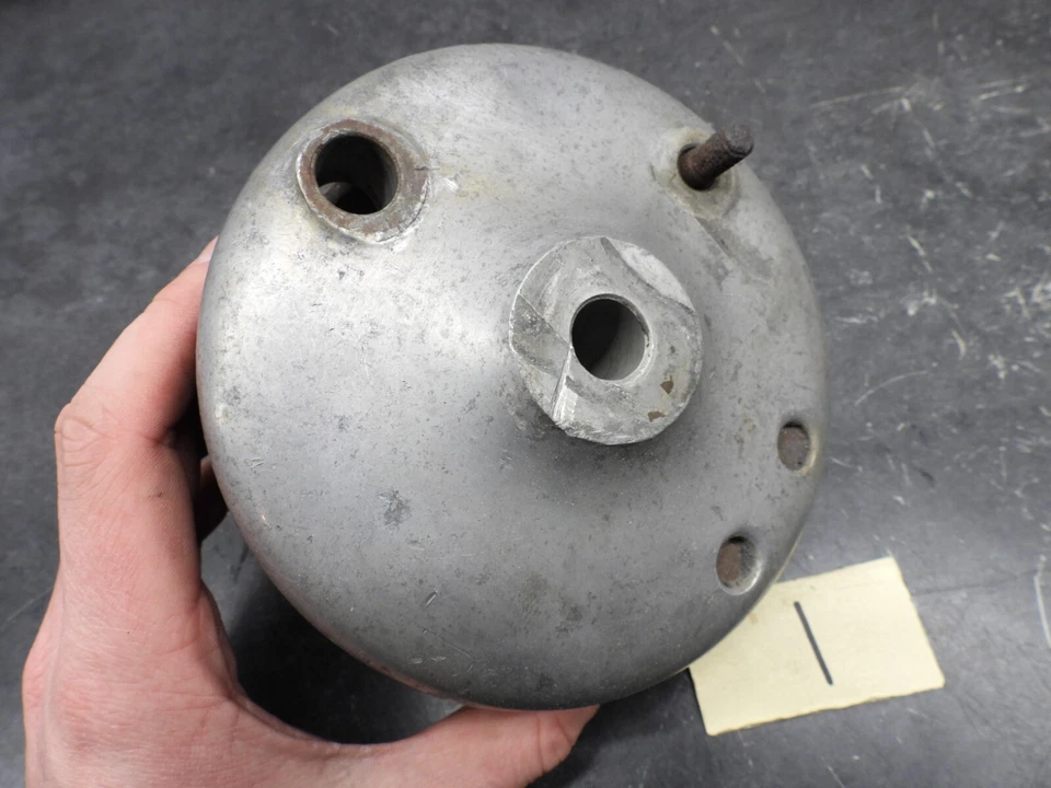 Placa de freno trasero Bultaco Sherpa S Lobito años 60 #1 2728 Foto 2 de 4