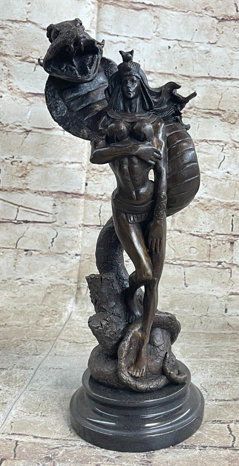 MEDUSA Mythical Snake Lady Style Nude Female Sculpture Naked Statue