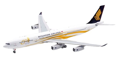 A340 SINGAPORE AIRLINES REG: 9V-SJG W/STD - WB MODELS B-A340-3-005