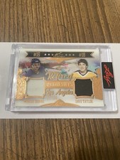 2022 Leaf Art Of Hockey - #RR-21 Marcel Dionne Dave Taylor Retired Remnants /30