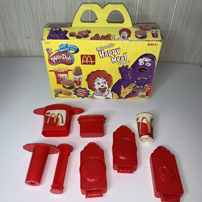 Vintage 2001 Play Doh McDonald's Happy Meal Playset | eBay