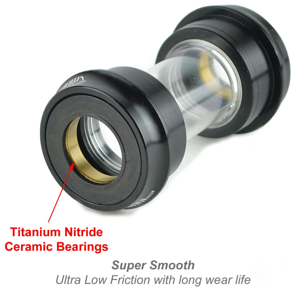 OMNI Racer BB30A TiN CERAMIC Bottom Bracket Fits Cannondale: Dura Ace, Ultegra - Image 2 of 4