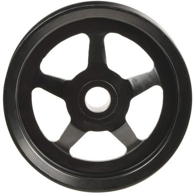 High-Performance Black Power Steering Pump Pulley for Enhanced Drive Reliability