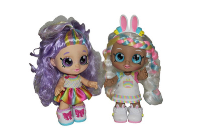 2 x Moose Toys  Kindi Kids Puppe- 28 cm groß