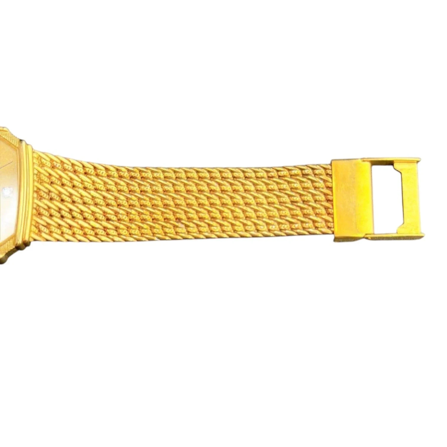 Seiko Dolce 7731-5000 Gold Diamond 29mm Quartz Tank Watch image 7
