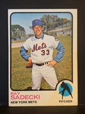 1973 Topps #283 Ray Sadecki METS