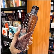 700ML Elegant Leakproof Water Bottle with Time Scale for Fitness & Outdoor