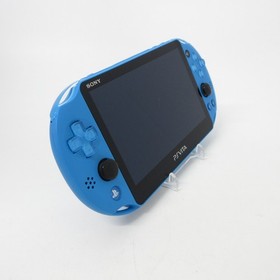 【Near Mint】Sony PS Vita PCH-2000 Aqua blue Wi-Fi Model Console only #TOY/08/0713