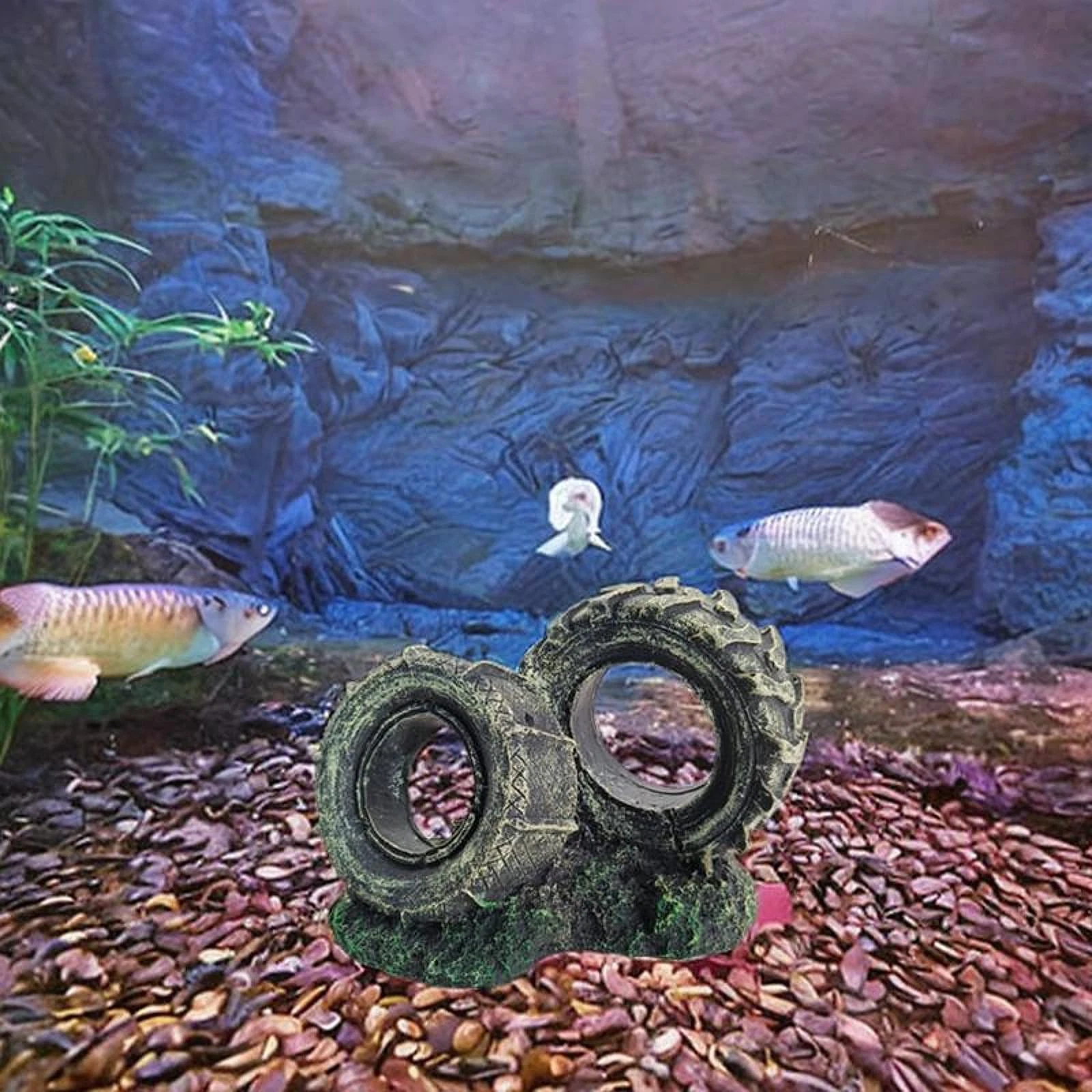 Aquarium Decor Landscaping Tyre Shape Multipurpose Aquarium Accessories Bonsai
Opens in a new window