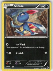 Sneasel 51/106 Flashfire Common