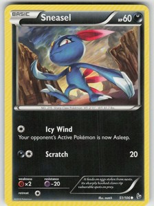 Sneasel 51/106 Flashfire Common