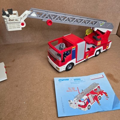  Playmobil 4820 Feuerwehr Leitereinheit UND Feuerwache