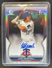 2023 Bowman Draft Luke Keaschall Chrome Auto Refractor 1st Prospect #104/499