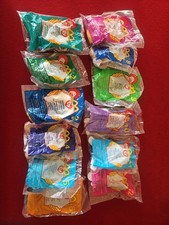 McDonald's Ty Teenie Beanie Babies Complete Set 1-12, Vintage 1999, Sealed Bags