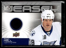 2010-11 Upper Deck Game Jerseys Adam Hall Tampa Bay Lightning #GJ-AH